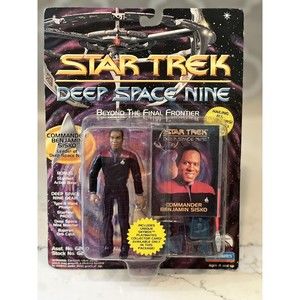 1993 Star Trek DS9 Commander Benjamin Sisko figure MOC NIB